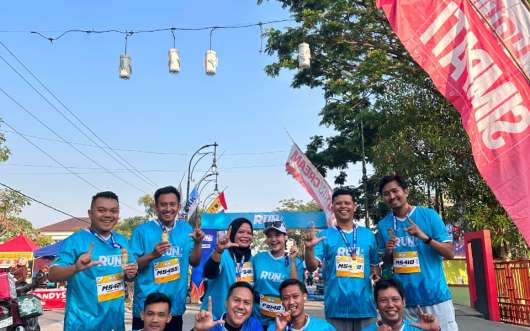 DLH Runners Berpartisipasi dalam Bhayangkara Run 80